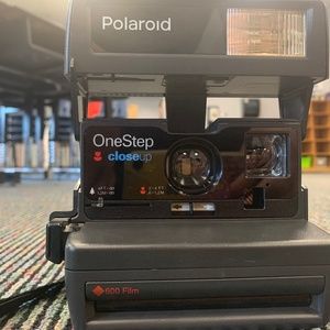 old Polaroid camera